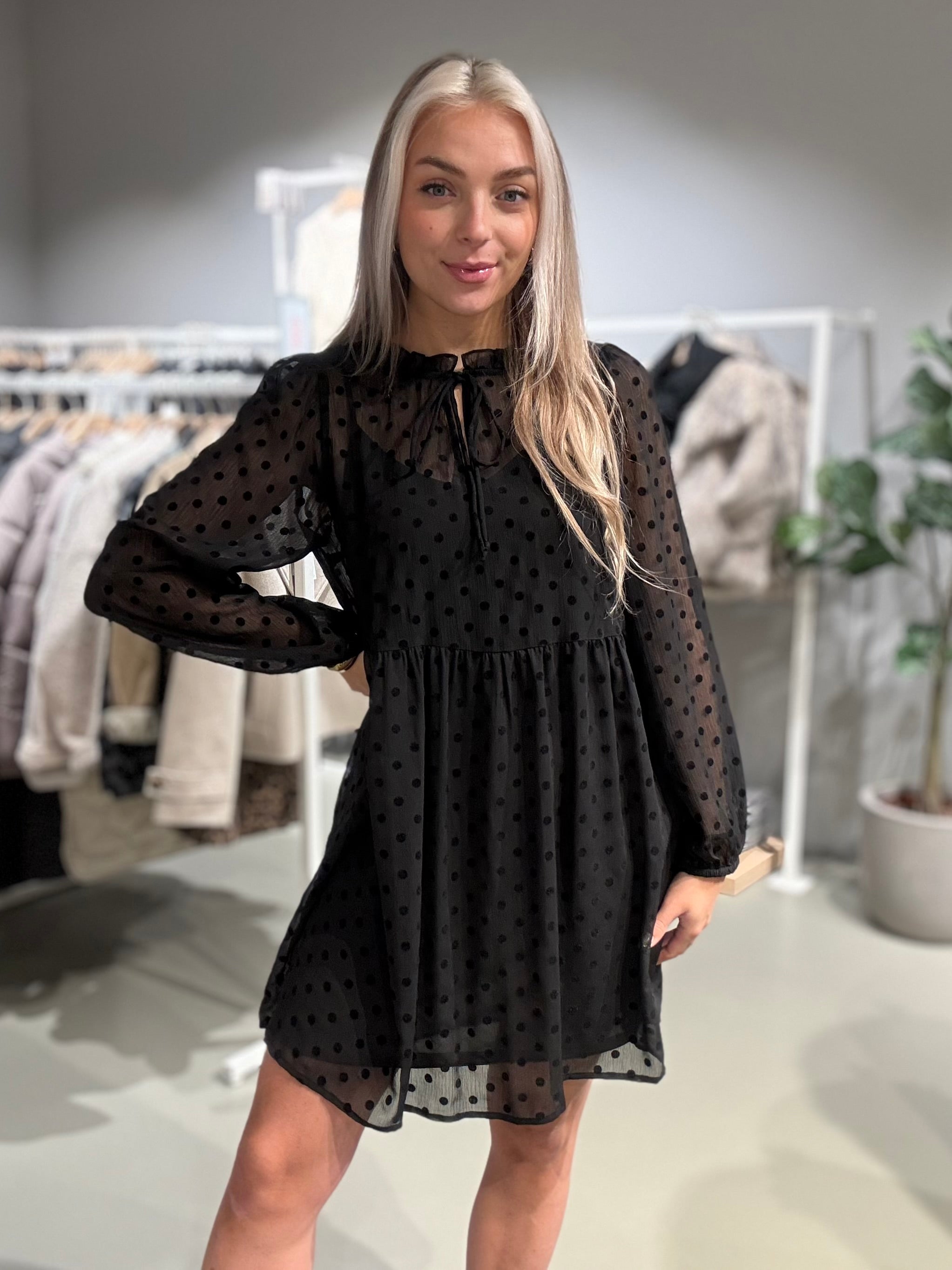 PCROBERTA Short Dress - Black